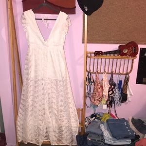 Stunning White Maxi Dress